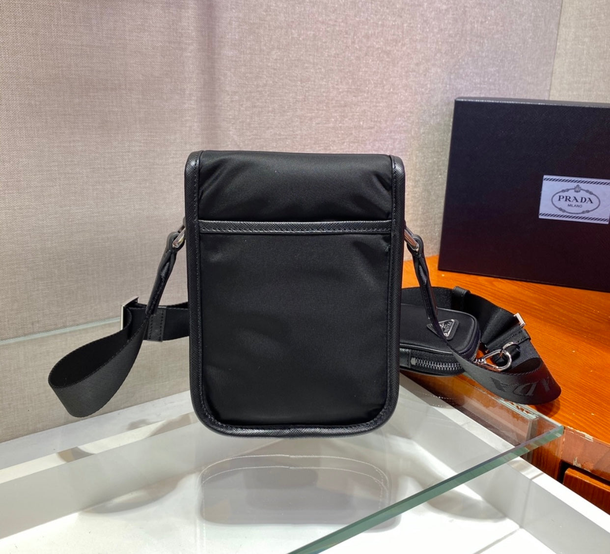 Re Nylon Shoulder Bag