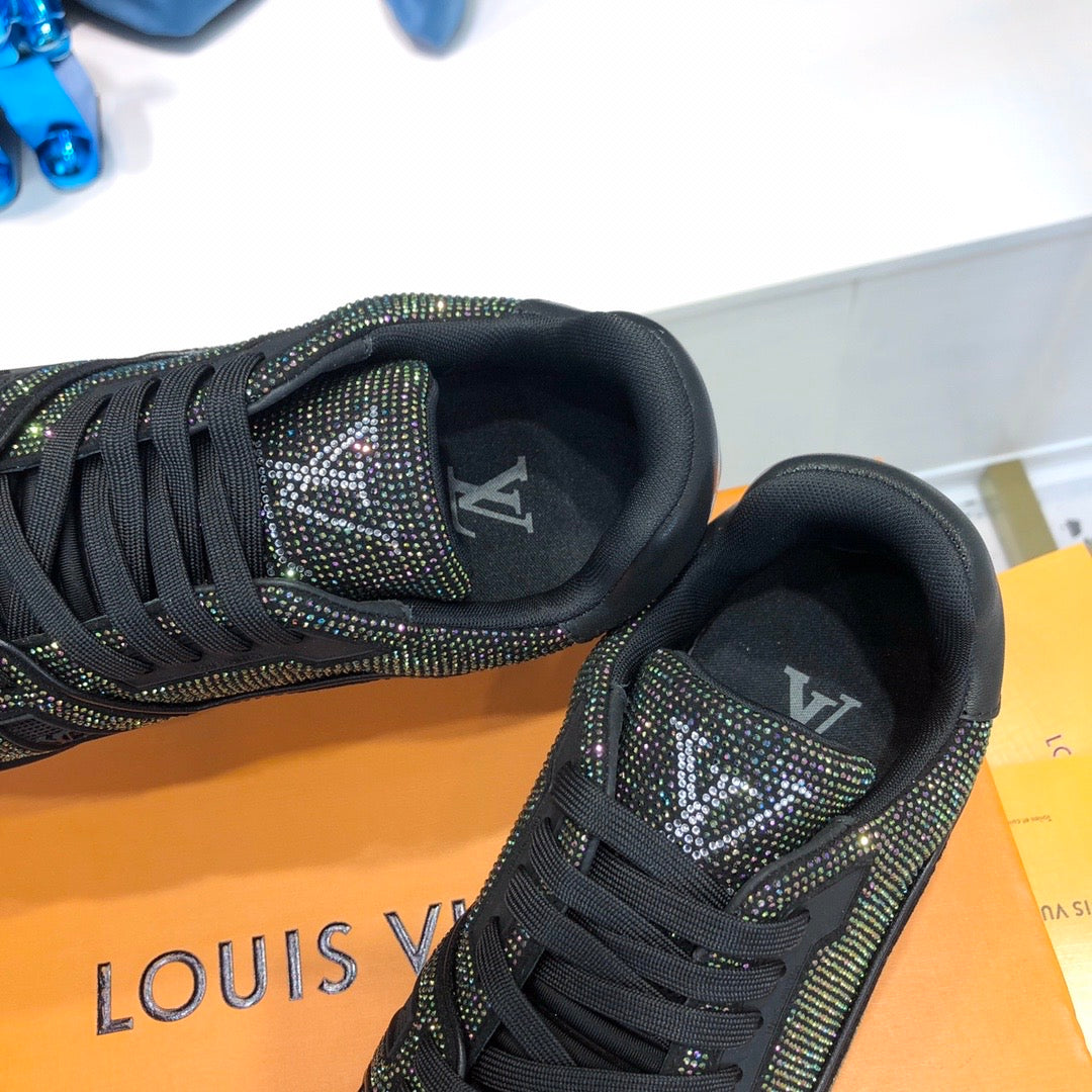 LV Strass Trainers