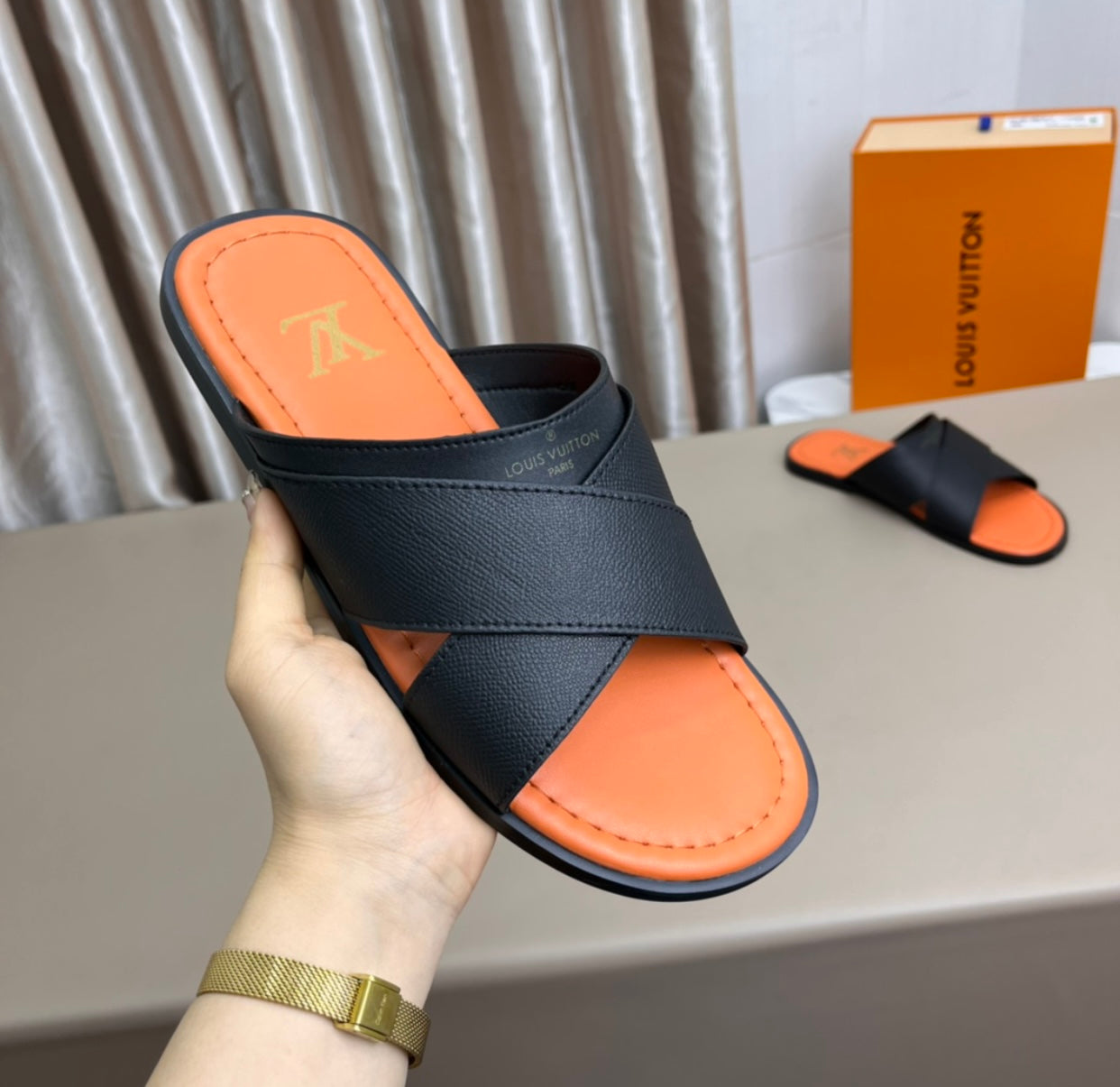 Epi Leather Sandals