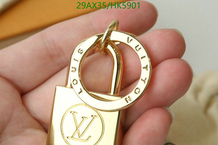 Padlock Keychain