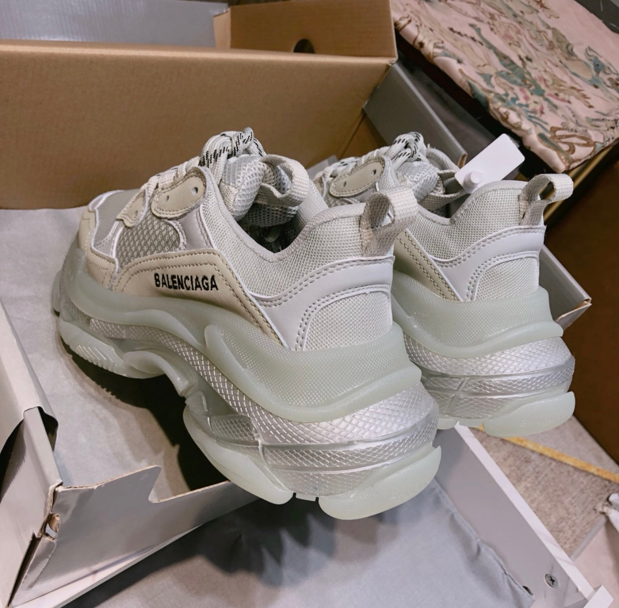 Triple S Clearsole Trainers