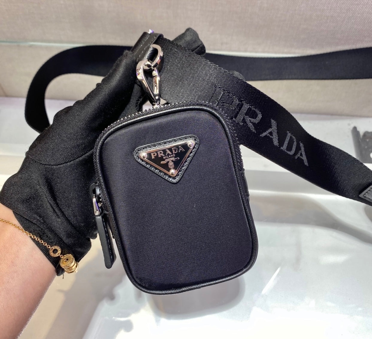 Re Nylon Shoulder Bag