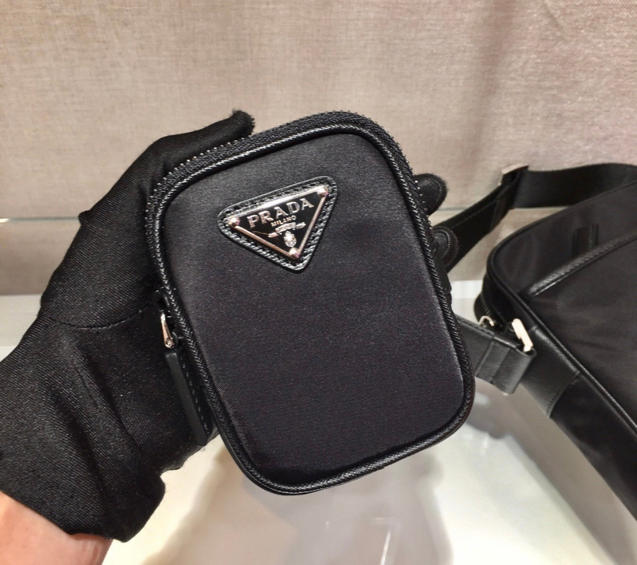 Re Nylon Shoulder Bag