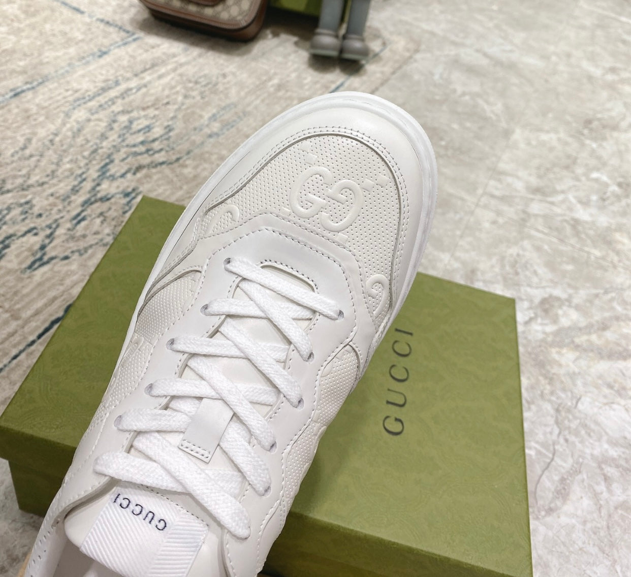 GG Embossed Trainers