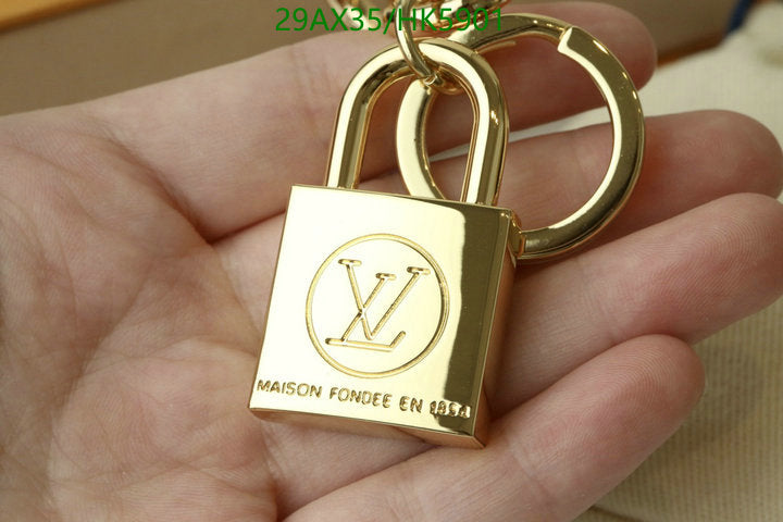 Padlock Keychain