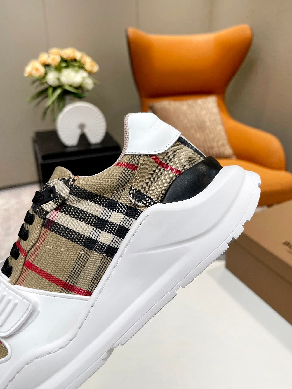 Vintage Check Trainers