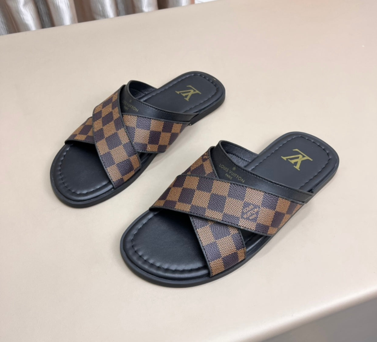 Monogram Sandals