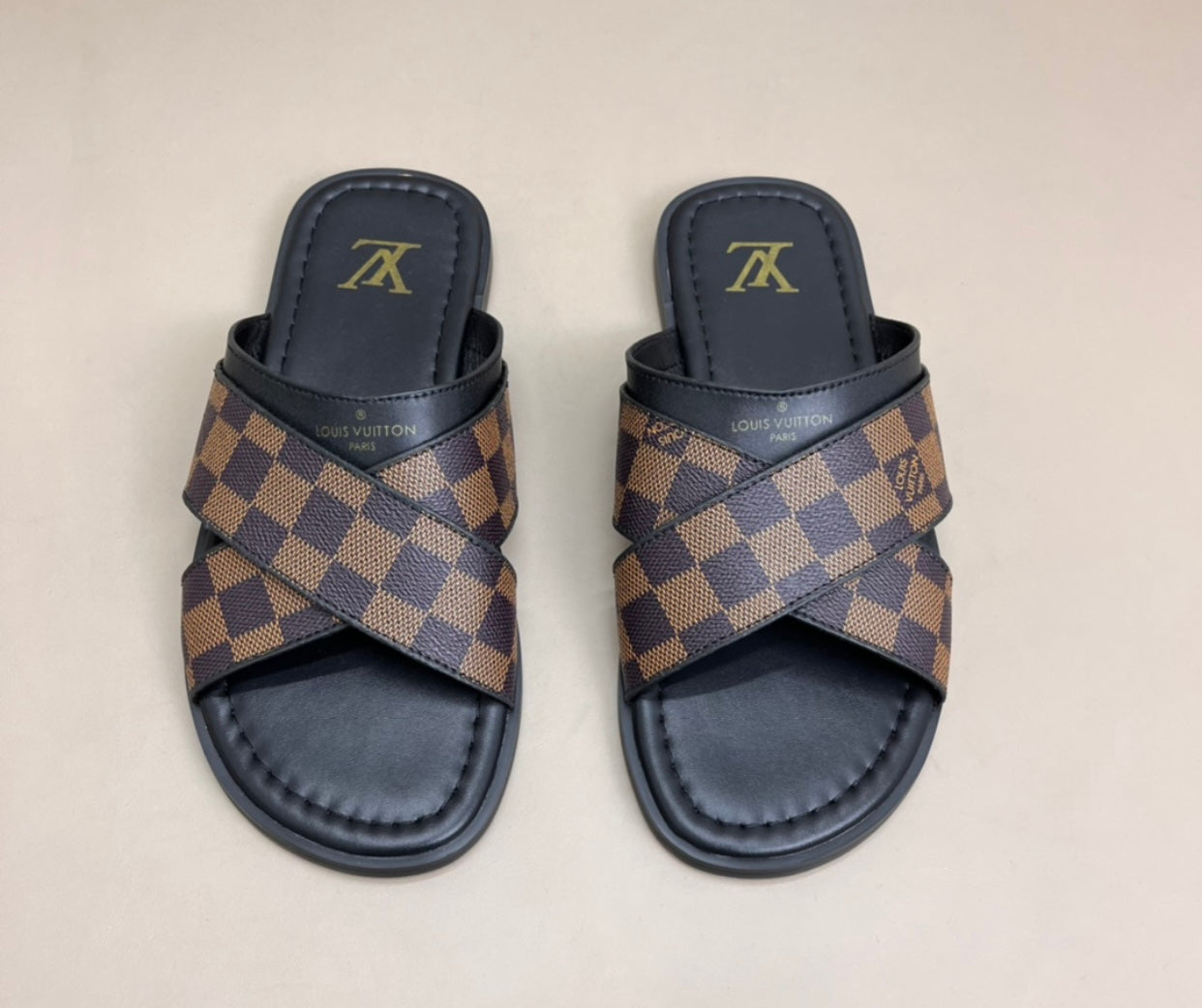 Monogram Sandals