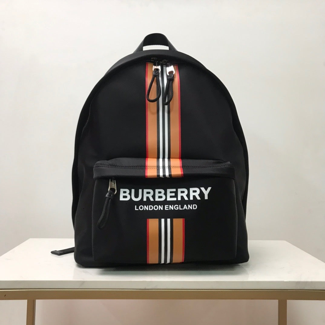 Logo Print Backpack