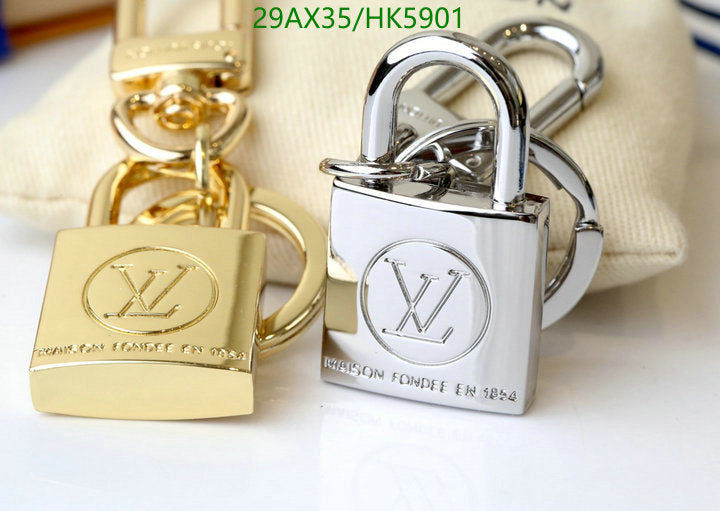 Padlock Keychain