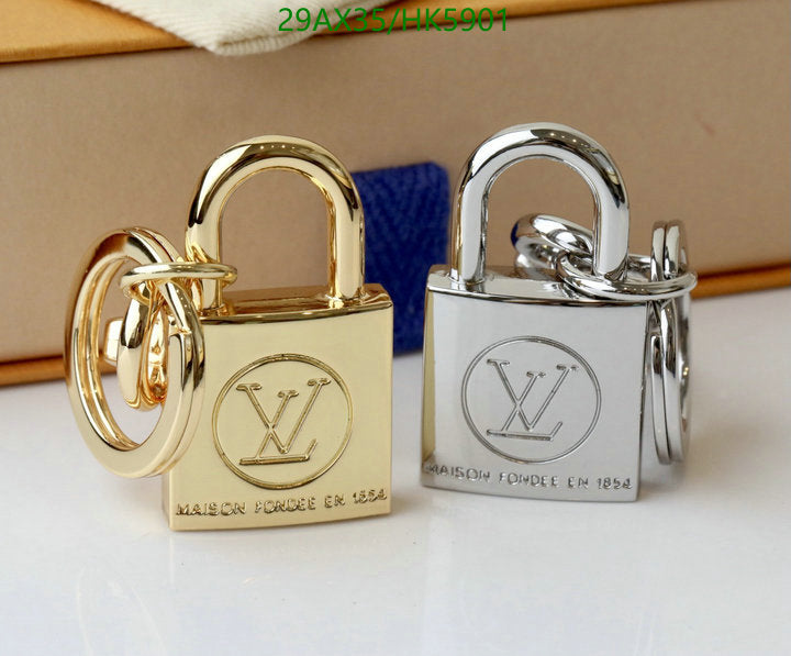 Padlock Keychain