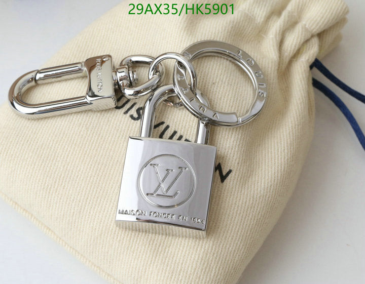 Padlock Keychain