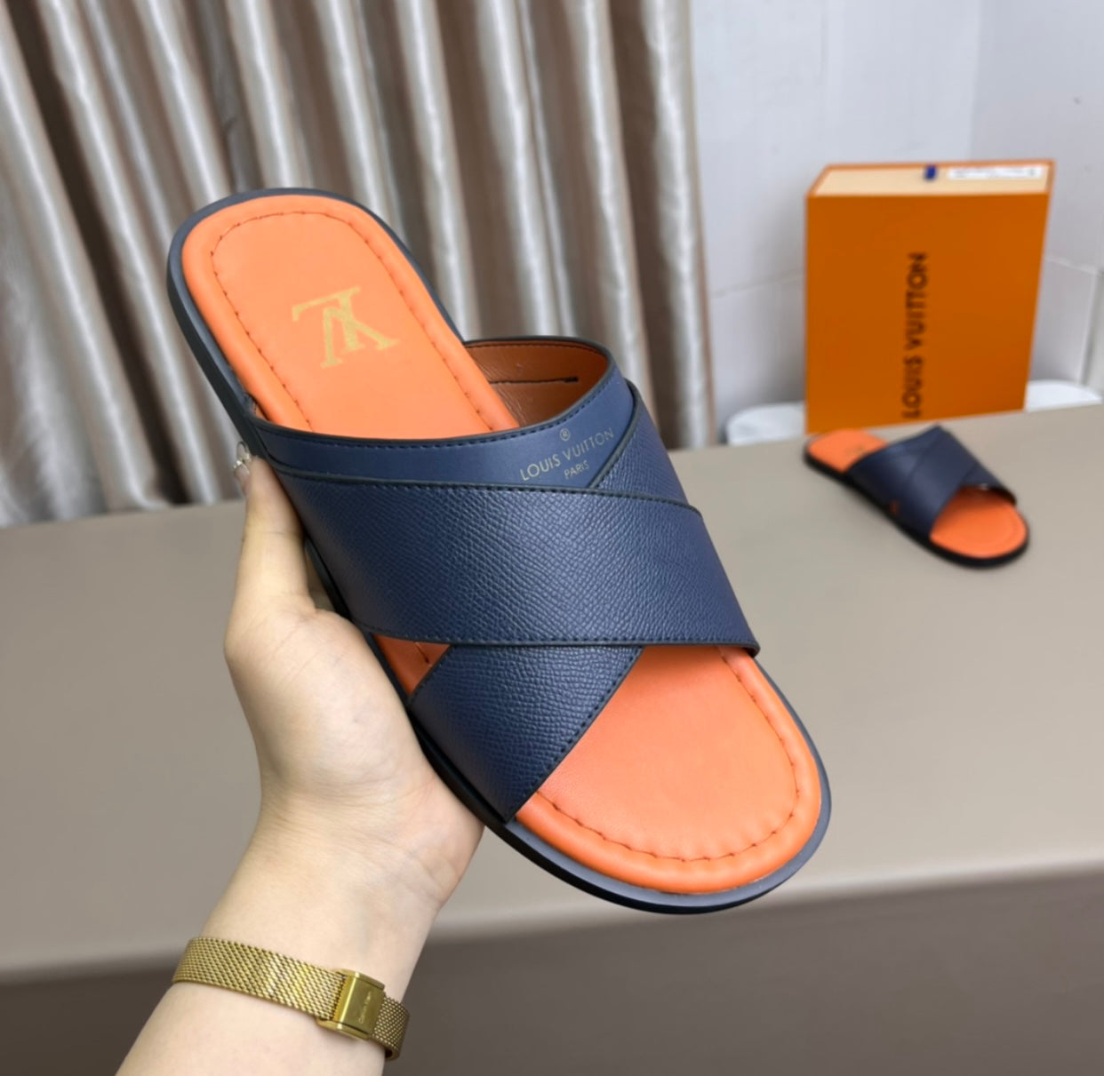 Epi Leather Sandals