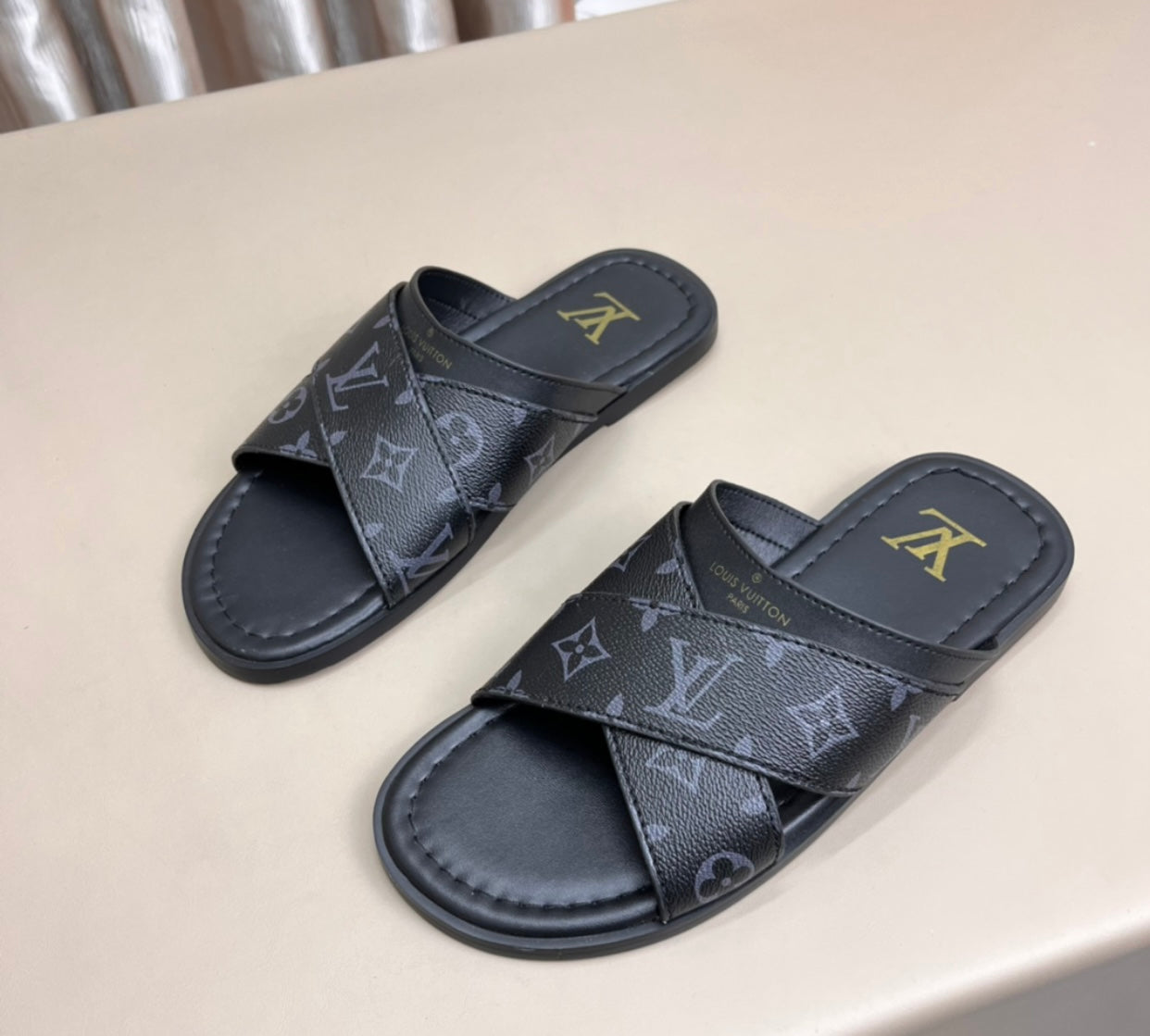 Monogram Sandals